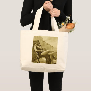 Bathing Beauty Beach Bag Bag Jumbo Tygkasse