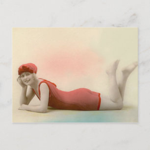 Bathing Beauty i Ro Red Vykort