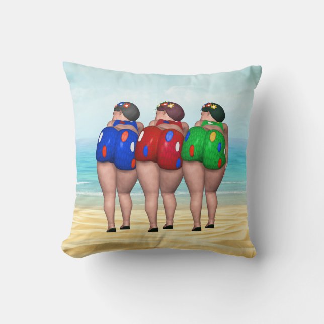 Bathing Beauty Pillows Kudde (Framsida)