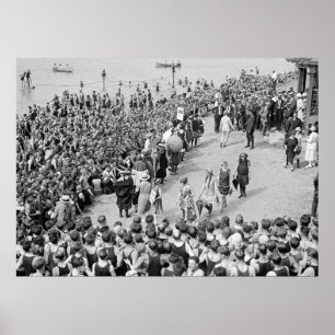 Bathing Beauty Tävling, 1920-talet Poster