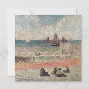 Bathing Dieppe av Paul Gauguin