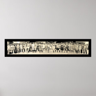 Bathing Girl Parad Photo 1920 Poster
