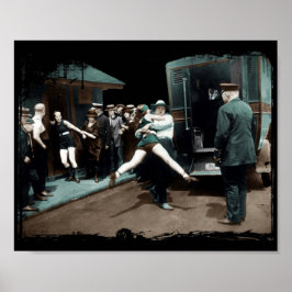 Bathing Kostym Arrests USA Poster