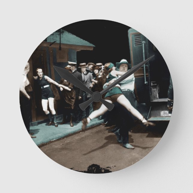 Bathing Kostym Arrests USA Rund Klocka (Framsida)