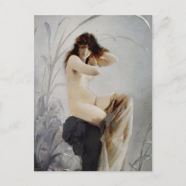 Bathing Nymph - Falero Vykort (Framsida)