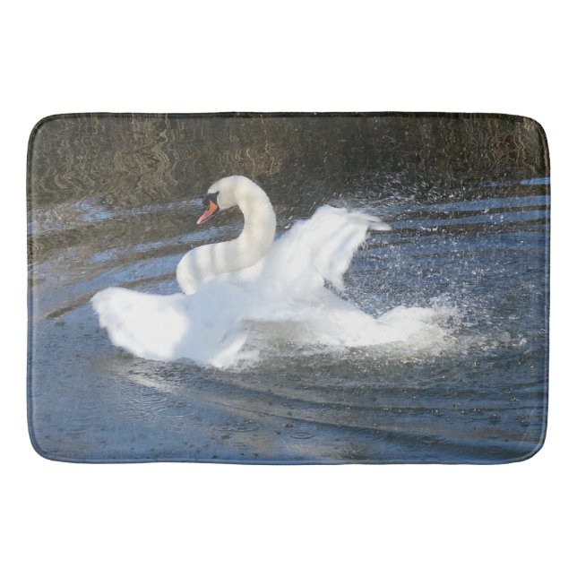 Bathing Svan Bath Mat Badrumsmatta (Framsidan)