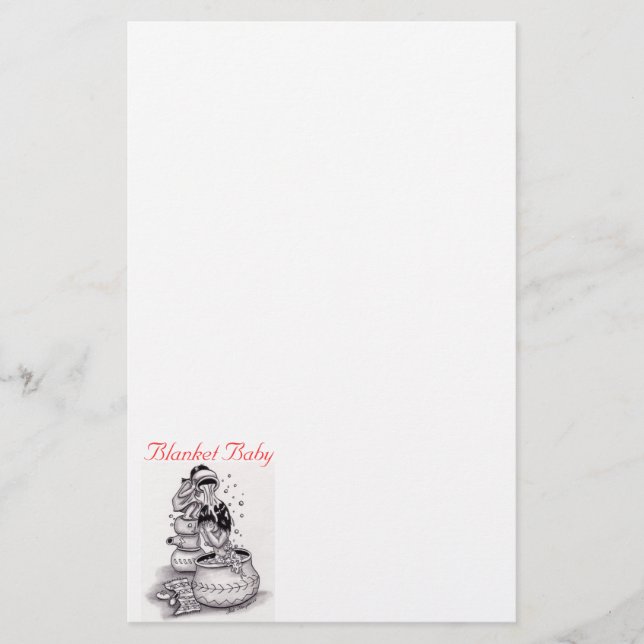 bathingbab filtbaby brevpapper (Framsida)