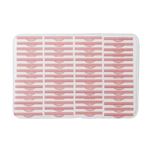 Bathmat Elegant Bath Mat med Contemporary Line D Badrumsmatta (Framsidan)