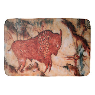 Bathmat för BisonPetroglyphindian Badrumsmatta