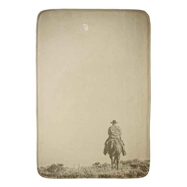 Bathmat för månelöneförhöjningritt badrumsmatta (Framsidan (Vertikal))