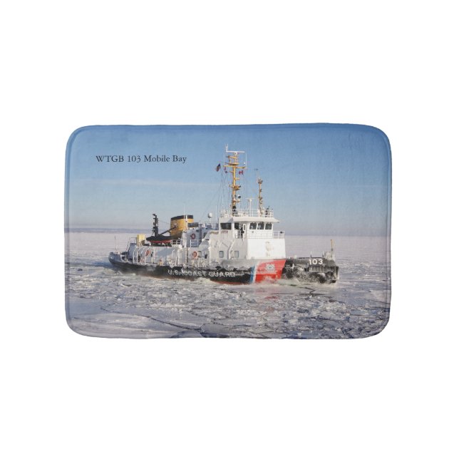 Bathmat för Mobile Bay Badrumsmatta (Framsidan)