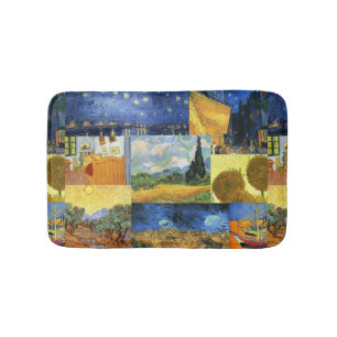 Bathmat för Van Gogh dröm- målningkonst Badrumsmatta