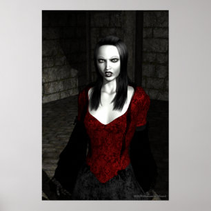 Bathory gotiskt konstverk poster