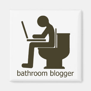 Bathroom Bloggare Griege Magnet