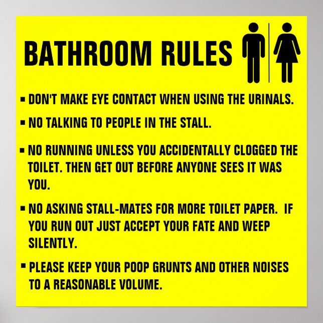 Bathroom Regler kontaktar inte öga när du använder Poster (Framsidan)