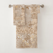 Bathroom set Klimpt Inspired Rave man Mönster