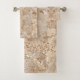 Bathroom set Klimpt Inspired Rave man Mönster