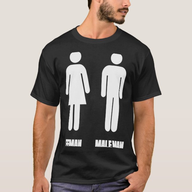 Bathroom Sign   Engrish Bad Translation T Shirt (Framsida)