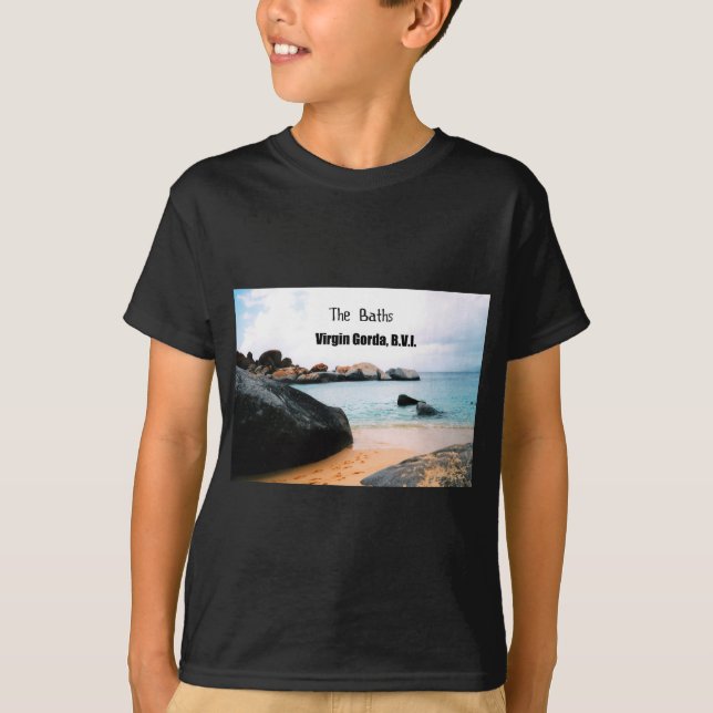 Baths, Virgin Gorda B.V.I. Tee Shirt (Framsida)