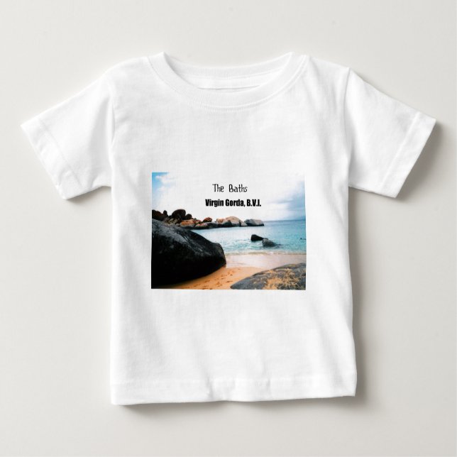 Baths, Virgin Gorda B.V.I. Tee Shirt (Framsida)