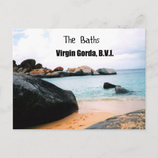 Baths, Virgin Gorda B.V.I. Vykort