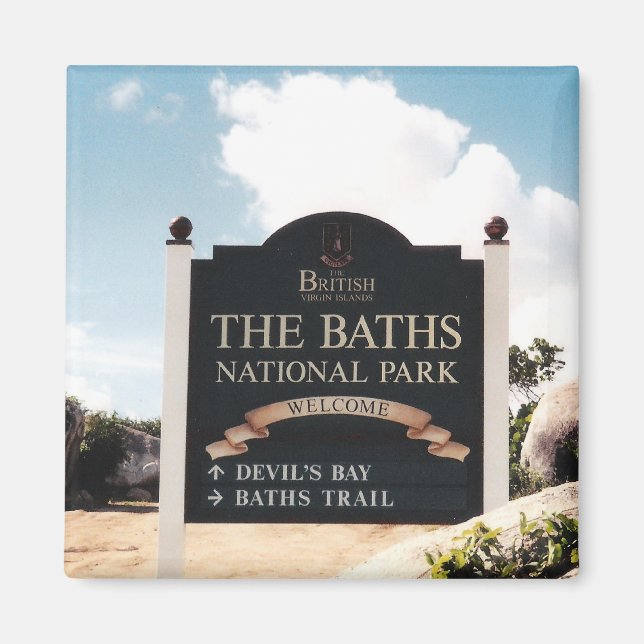 Baths - Virgin Gorda Magnet (Framsidan)