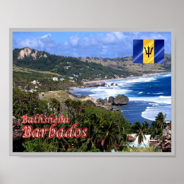 Bathsheba - Barbados - Poster (Framsidan)