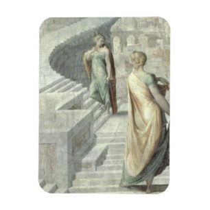 Bathsheba som besöker David, c.1553 Magnet