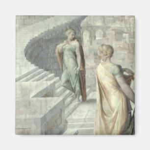Bathsheba som besöker David, c.1553 Magnet