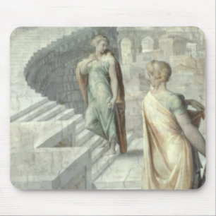 Bathsheba som besöker David, c.1553 Musmatta