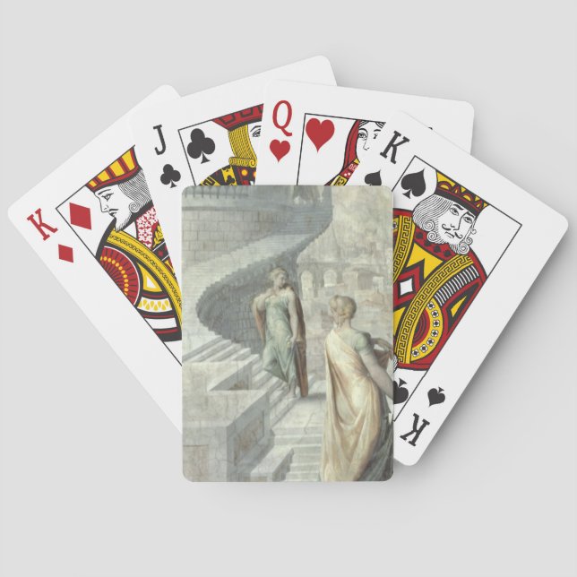 Bathsheba Visiting David, 1553 Kortlek (Baksidan)