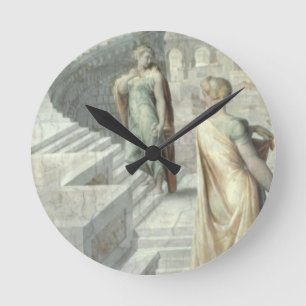 Bathsheba Visiting David, 1553 Rund Klocka