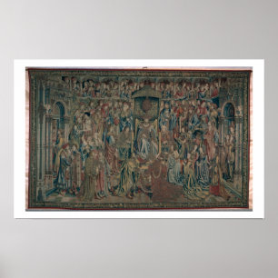 Bathsheba Welcomed vid domstolen, David och Poster