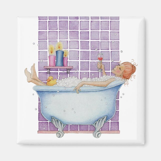 Bathtub Joy Magnet (Framsidan)