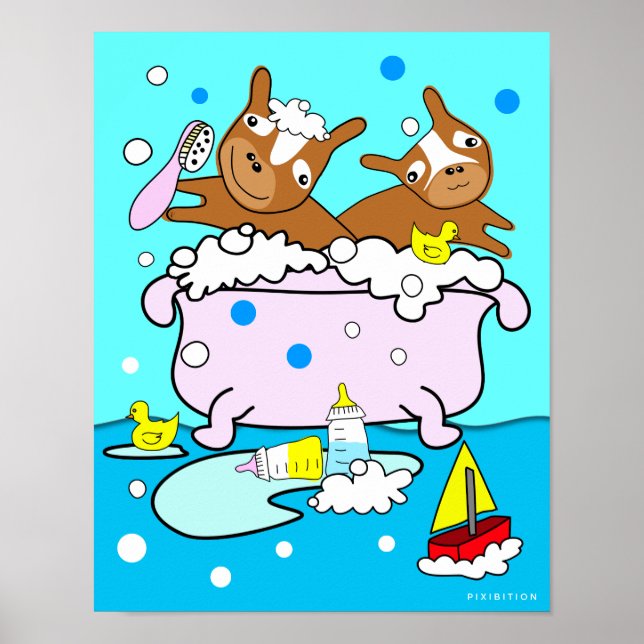Bathtub Puppy Poster 12 (Framsidan)