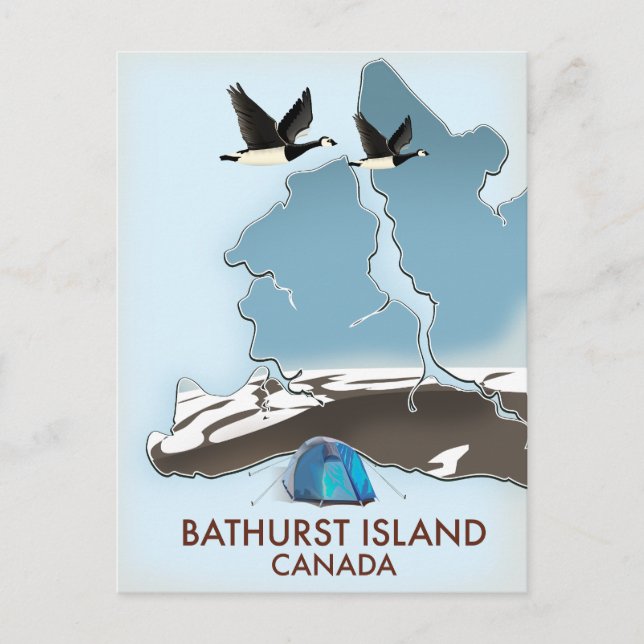 Bathurst Island Kanada Reskarta Helg Vykort (Framsida)