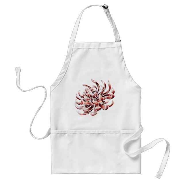 Batik Chrysanthemum Förkläde (Framsidan)