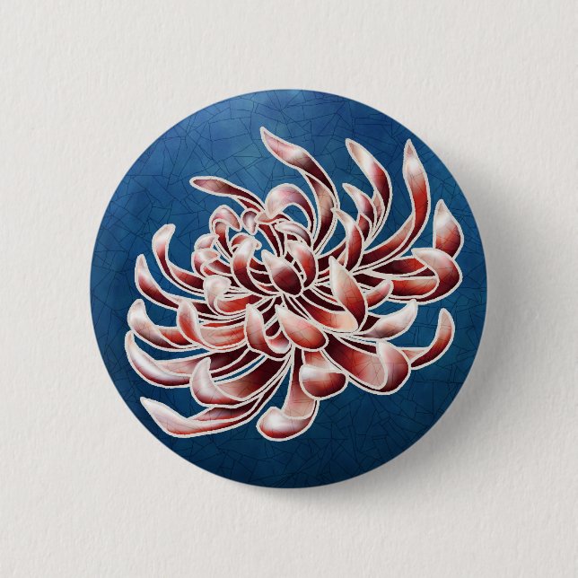 Batik Chrysanthemum Knapp (Framsida)