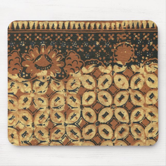 Batik Earthy Kaffebojnen Elegant Rustik Robust Musmatta (Framsidan)