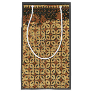 Batik Earthy Kaffeeböna Elegant Rustik Robust
