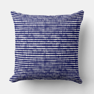 Batik Indigo Stil rand Kudde