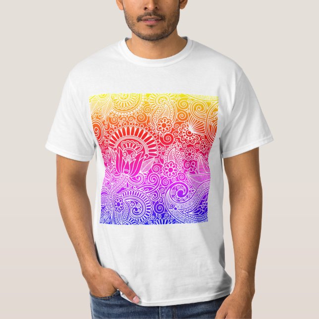 Batik Indonesia Motif T Shirt (Framsida)