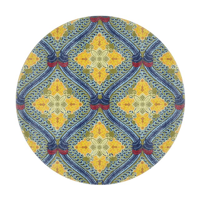 Batik indonesisk Vax-resistent Dyeing Technique (Framsidan)