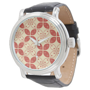 Batik Kawung, indonesiskt mönster, javanesiskt, et Armbandsur