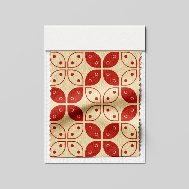 Batik Kawung, indonesiskt mönster, javanesiskt, et Tyg (Skapare uppladdad)