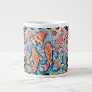 Batik Koi Fish Kärlek, Specialty Mugg Jumbo Mugg