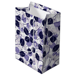 Batik Lila Löv och Vines Illustration Mönster