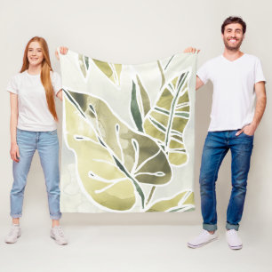 Batik Löv Fleecefilt