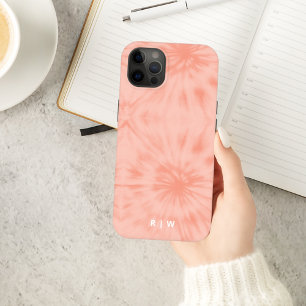 Batik Modern pastel iphone case i Rosan Coral
