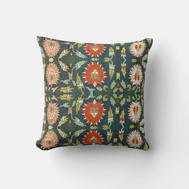 Batik Motif i Victorian Stil Kudde (Framsida)